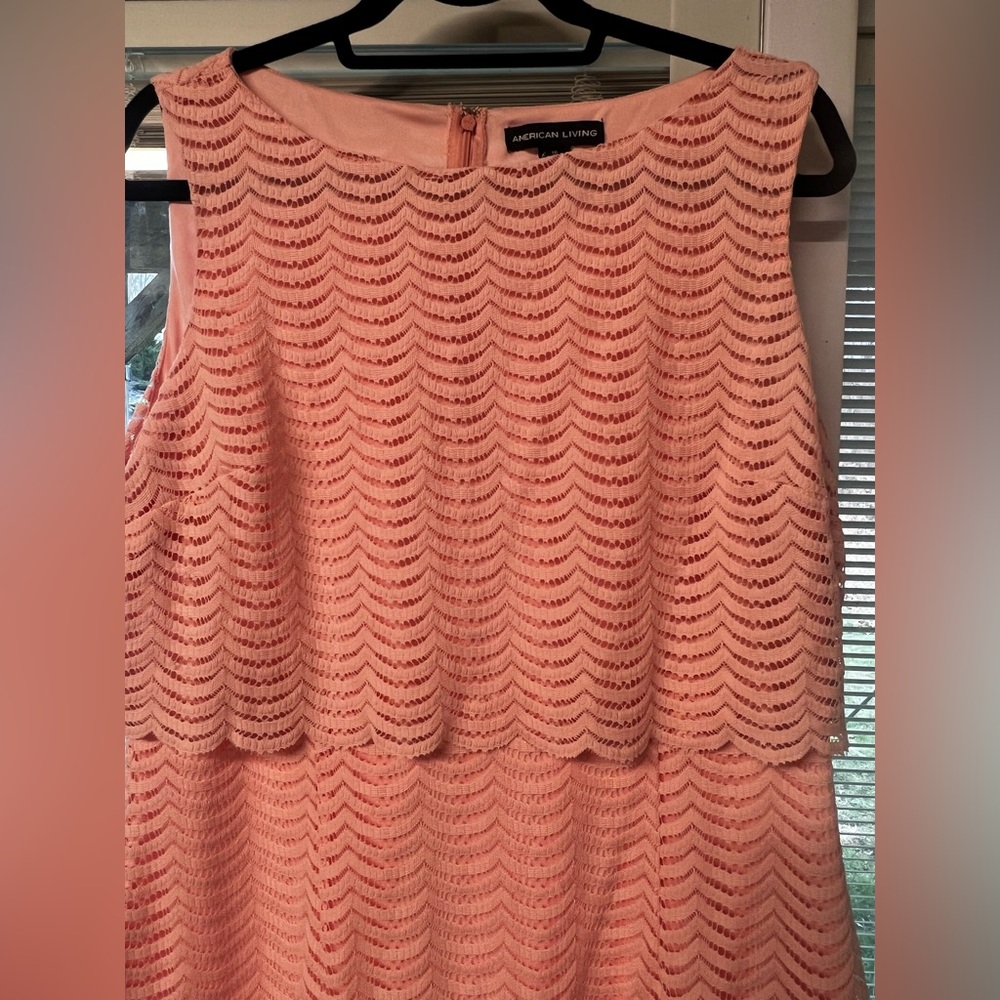 Pink Mini Layered Dress - Picture 3 of 7